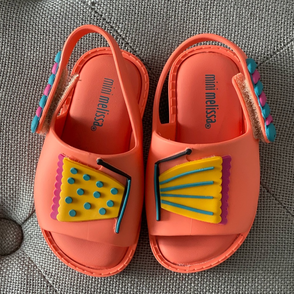 Mini Melissa Girls Sandal Sz 5